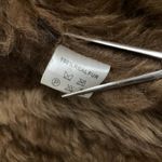 Genuine Shearling Sheepskin Patchwork Penny Lane Leather Coat fits S Photo 8