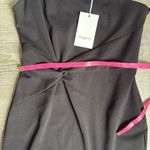 Amanda Uprichard NEW  Avon Dress in Black Small Photo 6