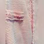 ZARA NWT  Pink Tweed Coat Size L Photo 2