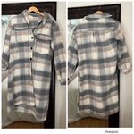 Princess Polly  Deasia Check Coat Grey / Beige New Tags Photo 2