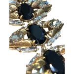 J.Crew Vintage Chunky Rhinestone Bracelet Black Photo 1