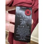 Ted Baker TED BAKER Double D-ring Waist Utility Dress In Oxblood Size 2 US 8-10 Photo 5