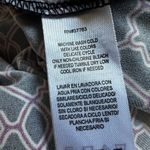 Laundry by Shelli Segal Laundry Shelli Segal Geo Shirt Dress Navy White Casual Brunch Stretch Size 8 Photo 8