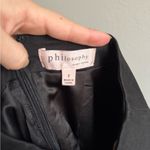 Philosophy  Black Knee Length Career Office Pencil Skirt Women’s 2 Photo 3