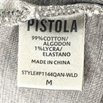 Pistola Nora Animal Print Frayed Hem Mini Skirt, Size 10 Photo 3