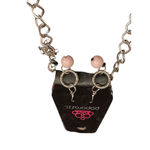 Paparazzi Charming Pink Charm‎ necklace and earrings with Heart Pendant  R-50 Photo 3
