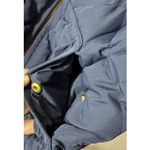 J. Crew Women's Sz XS navy Blue Quilted 60% Down Filled full zip vest Y2K STYLE Photo 3