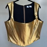 House Of CB 'Karia' Gold Corset Top NWOT size XL Photo 3