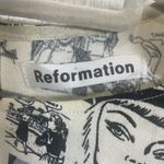 Reformation Lilah Comic Print Mini Dress size S Pop Art Retro Photo 4