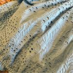 Melissa Odabash Francesca Eyelet Off the Shoulder Blue Cover Photo 6