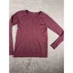 Lululemon  long sleeve swiftly tech 10 wild berry Photo 4