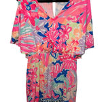 Lilly Pulitzer Gabrielle Playa Hermosa Engineered Dress Size Small Beach Preppy Photo 0