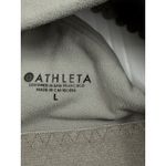 Athleta  Sports Bra Medium Impact Racerback Breathable Gray Size‎ Small Photo 5