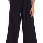 Elodie  black Paperbag Waist pants Photo 0