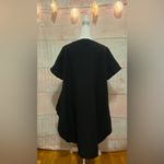 PATRIZIA LUCA Oversized black dress Size S Photo 4