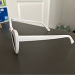White heart plastic sunglasses Photo 2