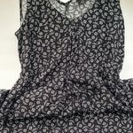 Motherhood Oh Baby by Maternity sleeveless black white floral dress, size M Photo 2