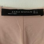 ZARA Women’s Soft Pink Lace V-neck Mini Dress in Size Small Photo 4