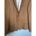 NWT J. Crew Regent Blazer Wool Flannel Brown Size 14 Photo 5