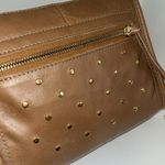 Lauren Merkin  Mini Cece Studded Leather Crossbody Bag Purse Tan Photo 2