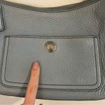 Coach  Vintage y2k Chelsea 8E99 Powder Blue leather bag brown strap Photo 10