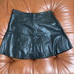 James Jeans  Black Leather Skirt Photo 0