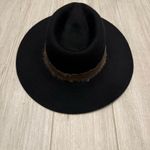 Brixton Black Wide Brim Fedora Hat Photo 3
