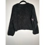 Vintage Palmetto's Fuzzy Fleece Fair Isle Sweater Gray Nordic Size Large Photo 3