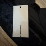 ZARA  Black Velvet Crop Top/bralette Size Small NWT Photo 2