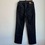 Aritzia  Denim Forum The Arlo Hi-Rise Straight Jean Black Eyeliner Size 28 LONG Photo 5