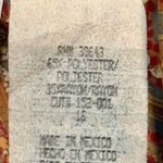 Vintage Cricket Lane Shirt Brown Paisley Copper Button Front Exaggerated Collar Tan Size 16 Photo 10