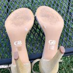 Gianni Bini NEAR NEW! WORN ONCE! GB Ella Quent Ankle Strap Glitter Shoes 7 Photo 6