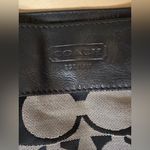 Coach  Zoe hobo bag in a black and grey signature canvas OS Photo 11
