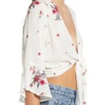 Lost + Wander  Senorita Floral Crop Top Size Medium Photo 2