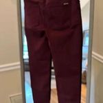 White House | Black Market White House Black Market Ankle Skinny Size 4 Burgandy Photo 1