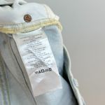 Free People  Maggie Ripped Crop Straight Leg Jeans in Paradise Blue Size US 25 Photo 7