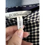 BCBGeneration Gingham Zip in Back Cropped Pants Size 2 Photo 3