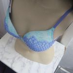 Victoria's Secret very sexy push-up bra in dark blue and light blue size 32C. Photo 3