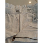 Kensie Jeans Vintage Luxe Size 8/29 White Highrise Paperbag Shorts Photo 2