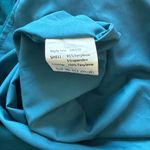 Elegant Teal Long Sleeve Dress Green Size L Photo 5