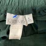 Karen Kane  womens Green Pleated Pants Lynocell/Tencel Photo 5