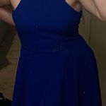 B. Smart royal blue dress  Photo 0