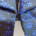 Robert Rodriguez  Navy Printed Blazer Jacket Long Sleeve Office Size 6 Photo 3