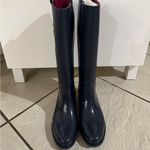 Tommy Hilfiger NWT Karissa Tall Rain Boots Navy Blue Womens Size 6 Photo 4