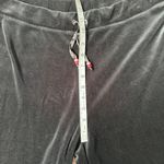 Robert Lewis Black Velour Hooded Track Suit Sz L/XL Photo 9