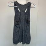 Jockey‎ Grey Heathered Racerback Tank Size: Medium Gray Photo 2