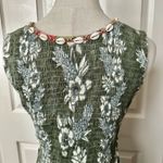 Faith long green seashell trim Hawaiian dress Size M Photo 9