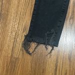 AGOLDE  Jeans Womens 25 Toni Straight Leg Faded Black Denim Distressed Raw Hem Photo 5