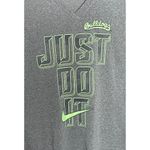 Nike NWT  Dri-fit Women's Fresno State Bulldogs Short Sleeve crewneck Tee Gray M Photo 2