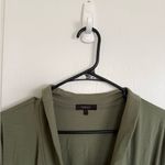 Quince Tencel Jersey Midi Wrap Dress in Sage Photo 1